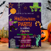 Zombies Birthday Halloween-Party Spooky Einladung