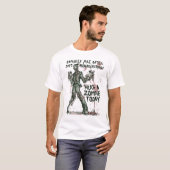 Zombies brauchen auch Hugs T-Shirt (Vorne ganz)