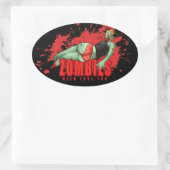 Zombies brauchen Liebe Aufkleber (Tasche)
