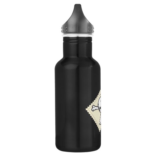 Zombies Briefmarke - Trinkflasche (Links)