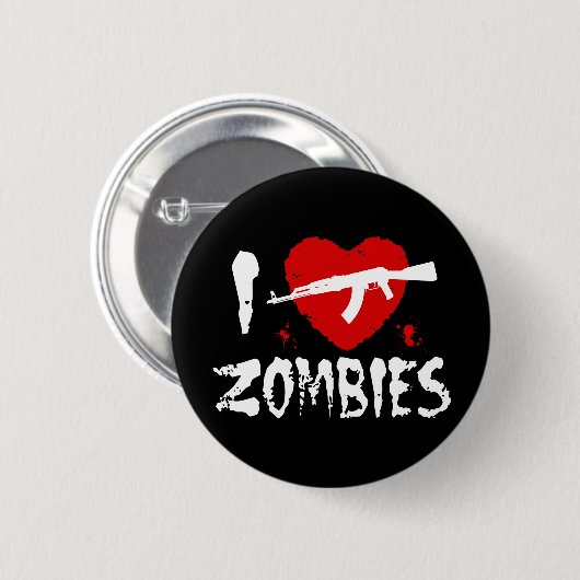 Zombies Button (Vorne & Hinten)