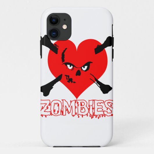 Zombies Case-Mate iPhone Hülle (Rückseite)