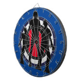 Zombies Dartboard Dartscheibe (Vorderseite rechts)