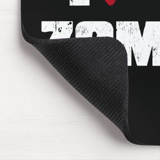 Zombies der Schrotflinte I Mousepad (Ecke)