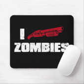 Zombies der Schrotflinte I Mousepad (Mit Mouse)
