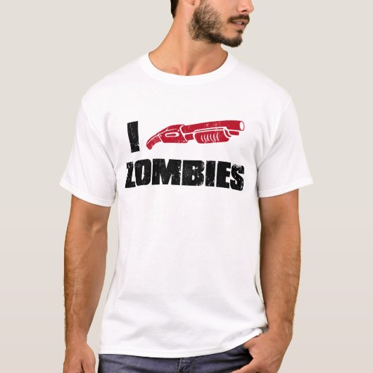 Zombies der Schrotflinte I T-Shirt (Vorderseite)