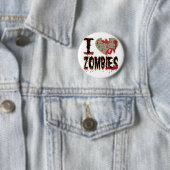 Zombies des Herzens I! Button (Beispiel)