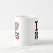 Zombies des Herzens I! Kaffeetasse (Mittel)
