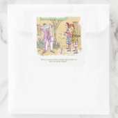 Zombies Dress Better Aufkleber (Tasche)