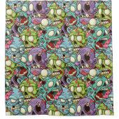 Zombies! Duschvorhang (Vorderseite)