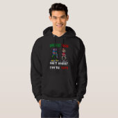 zombies eat brains don't worry you're safe hoodie (Vorne ganz)