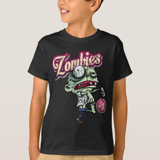 Zombies eat Brains T-Shirt (Vorderseite)