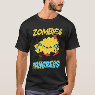 Zombies ernähren meine Bauchspeicheldrüse Diabetes T-Shirt