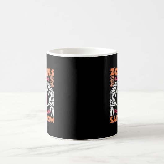 Zombies essen Brains Classic Kaffeetasse (Mittel)