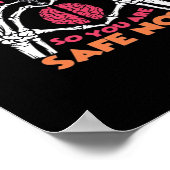 Zombies essen Brains Classic Poster (Ecke)