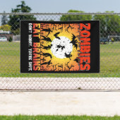 Zombies essen Gehirne Banner (Insitu)