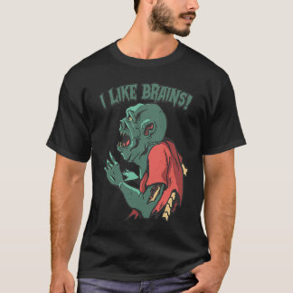 Zombies essen Gehirne Halloween Jungen Kinder Zomb T-Shirt