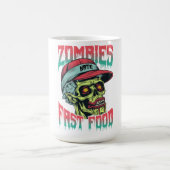 Zombies Fast Food Mug | Funny Horror Coffee Cup Kaffeetasse (Mittel)