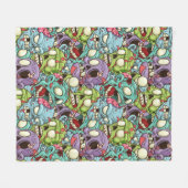 Zombies! Fleecedecke (Vorderseite (Horizontal))