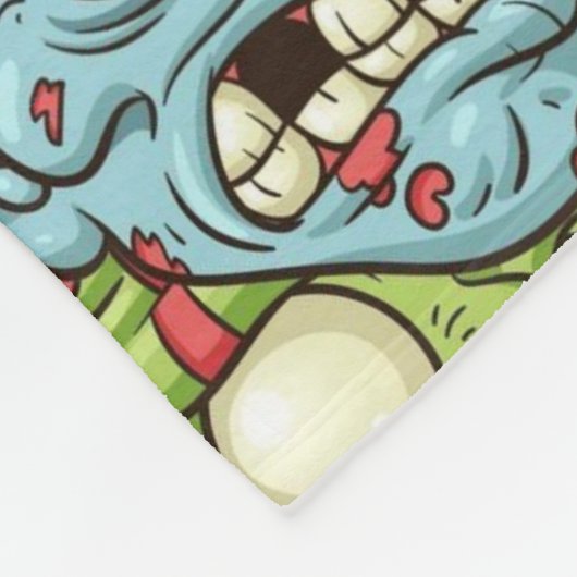 Zombies! Fleecedecke (Ecke)