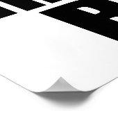 Zombies gemeines Geschäft Poster (Ecke)