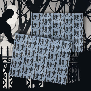Zombies Gemustert Walking Dead Seidenpapier