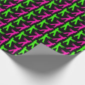 Zombies Geschenkpapier (Ecke)