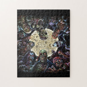 Zombies greifen an (Zombie-Horde) Puzzle