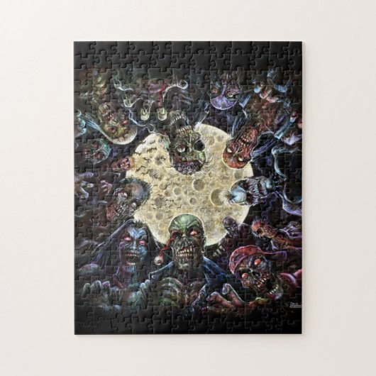 Zombies greifen an (Zombie-Horde) Puzzle (Vertikal)