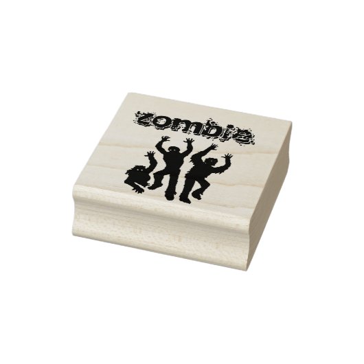 Zombies Gummistempel (Stempel)
