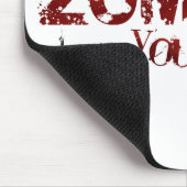 Zombies: Haben Sie sich vorbereitet? Mousepad (Ecke)