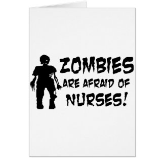 Zombies haben vor Krankenschwestern Angst