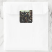 Zombies Halloween Stickers (Tasche)