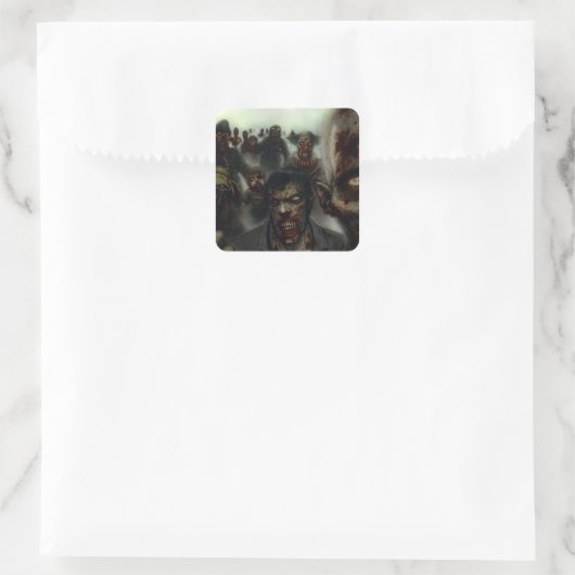Zombies Halloween Stickers (Tasche)