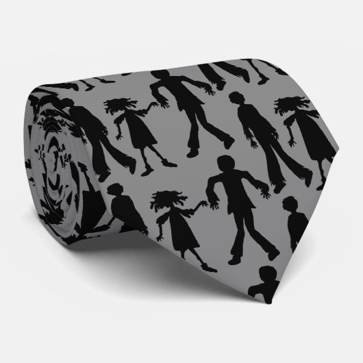 Zombies Halloween Walking Tote Krawatte (Gerollt)