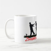 Zombies hassen Schnellimbiß Kaffeetasse (Links)