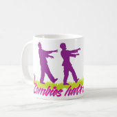 Zombies hassen Schnellimbiß (Mädchen) Kaffeetasse (Vorderseite Links)