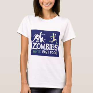 Zombies HASSEN Schnellimbiß T-Shirt