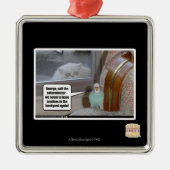 Zombies im Garten Ornament Aus Metall (Vorne)