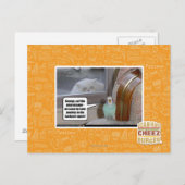 Zombies im Hinterhof Postkarte (Vorne/Hinten)