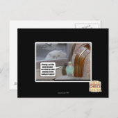 Zombies im Hinterhof Postkarte (Vorne/Hinten)