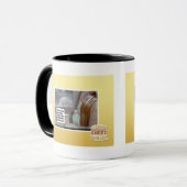 Zombies im Hinterhof Tasse (Vorderseite Links)