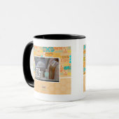 Zombies im Hinterhof Tasse (Vorderseite Links)