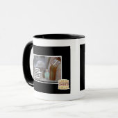 Zombies im Hinterhof Tasse (Vorderseite Links)