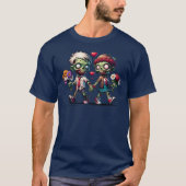 Zombies in Liebe T-Shirt (Vorderseite)
