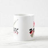 Zombies-Jäger Kaffeetasse (Mittel)