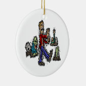 Zombies Keramik Ornament (Rechts)