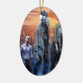 Zombies! Keramikornament (Links)