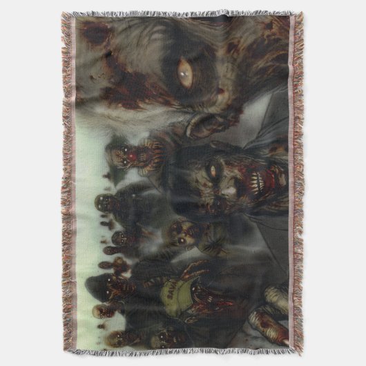 Zombies kommen für Sie Decke (Vorderseite Vertikal)