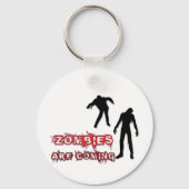 Zombies kommen schlüsselanhänger (Vorderseite)